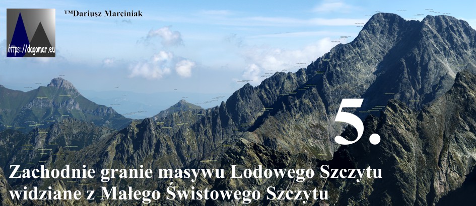 panorama z Małego Świstowego Szczytu